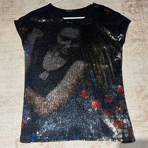 Home Store (Turkish Brand)- Sequined Top - 36-S